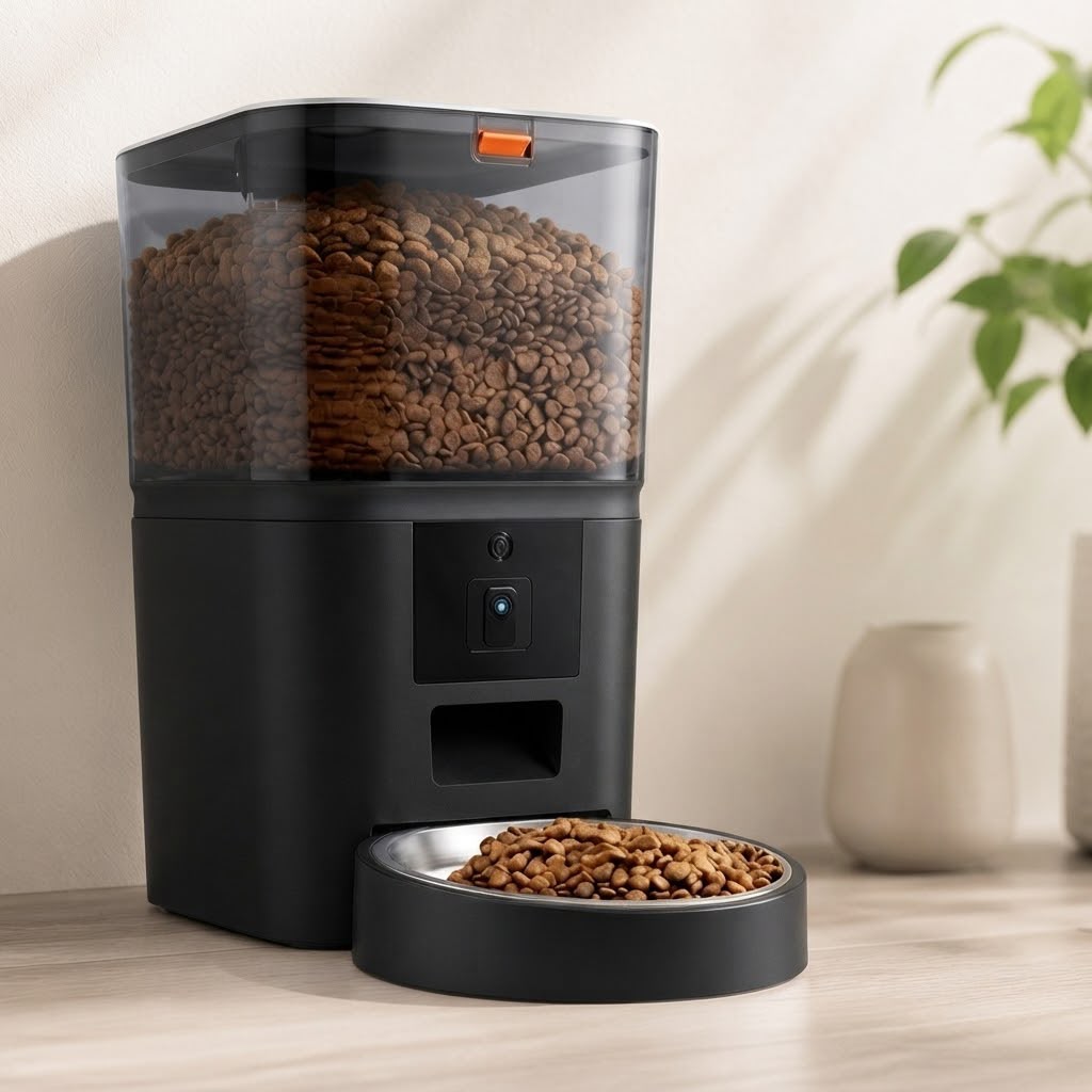 Smart Wifi Pet Feeder with HD Camera