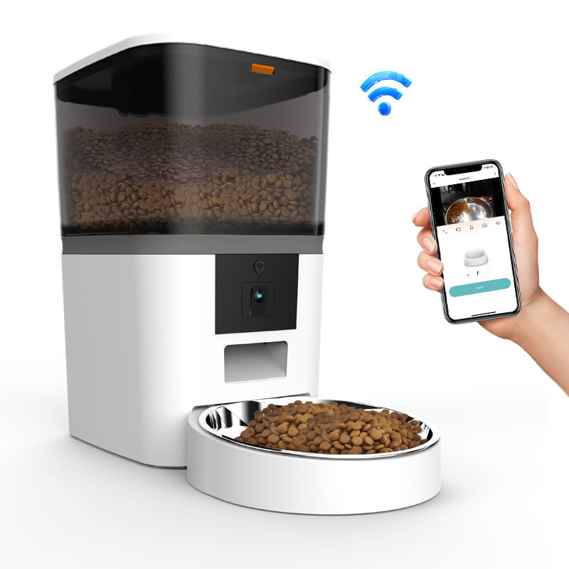 Smart Wifi Pet Feeder with HD Camera